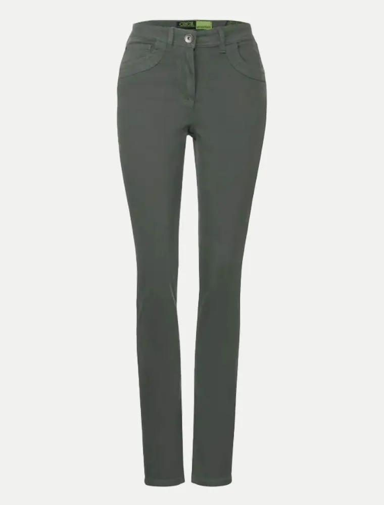 Pantalone Curvy Cecil - Kaki