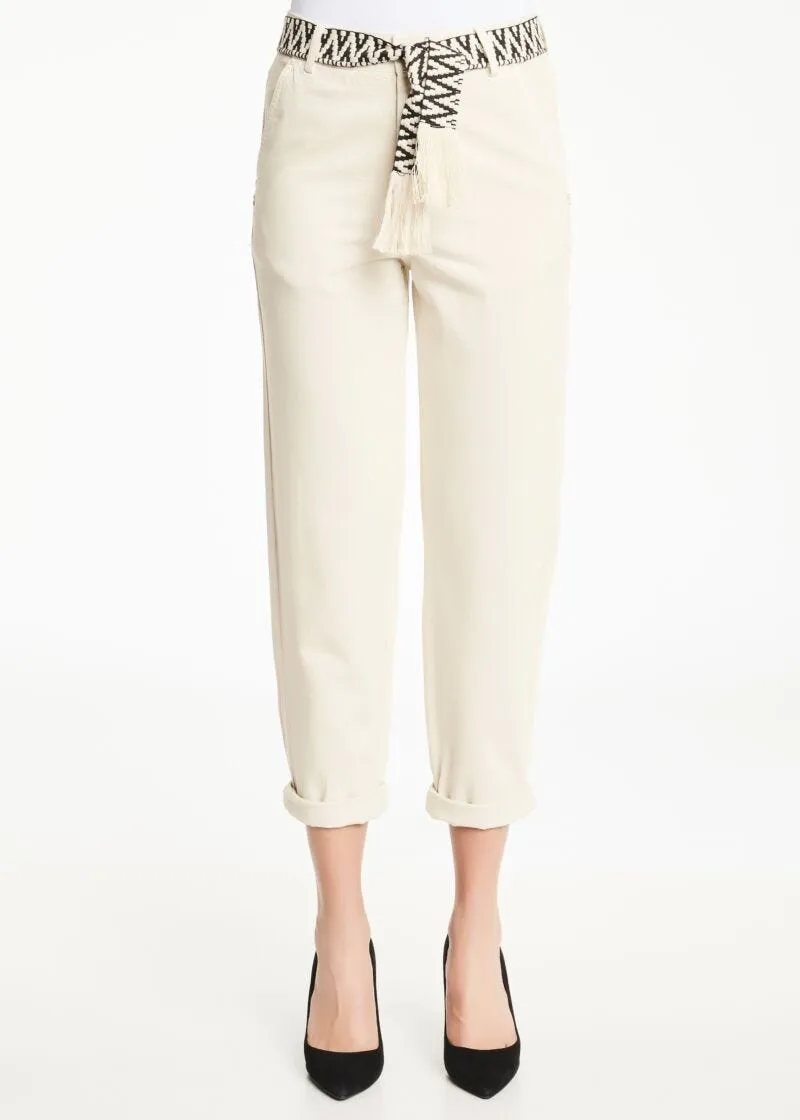 Pantaloni barrel leg