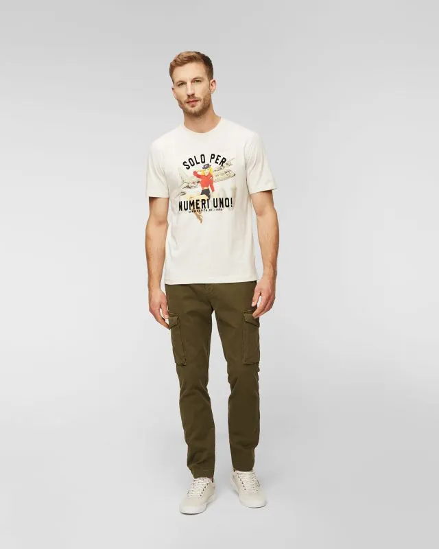 Pantaloni cargo da uomo Aeronautica Militare Verdi