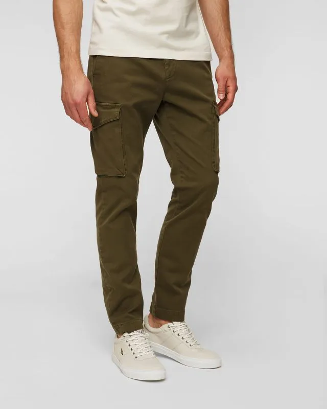 Pantaloni cargo da uomo Aeronautica Militare Verdi