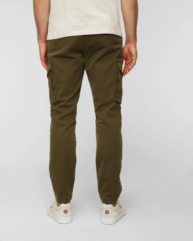 Pantaloni cargo da uomo Aeronautica Militare Verdi