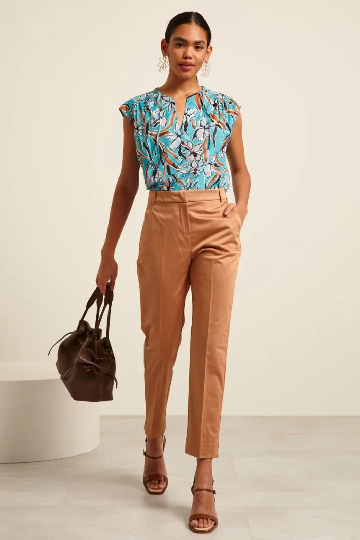 Pantaloni con spacchetti