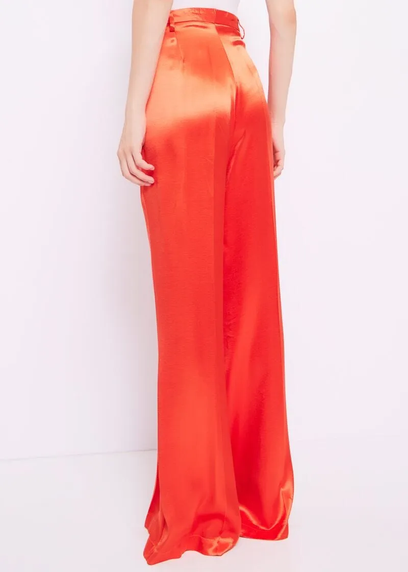 Pantaloni in raso