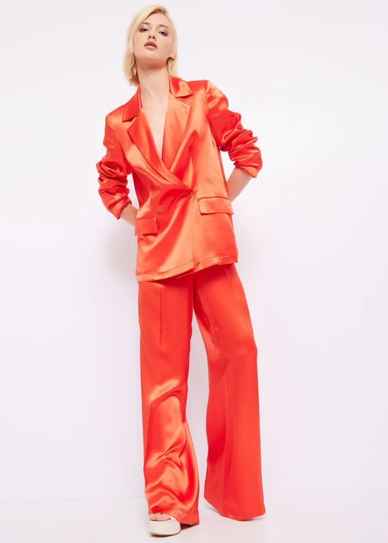 Pantaloni in raso