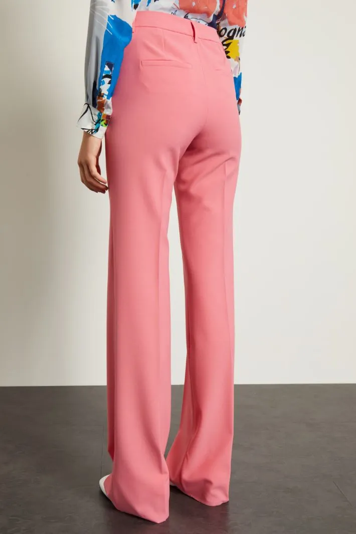 Pantaloni in tela stretch