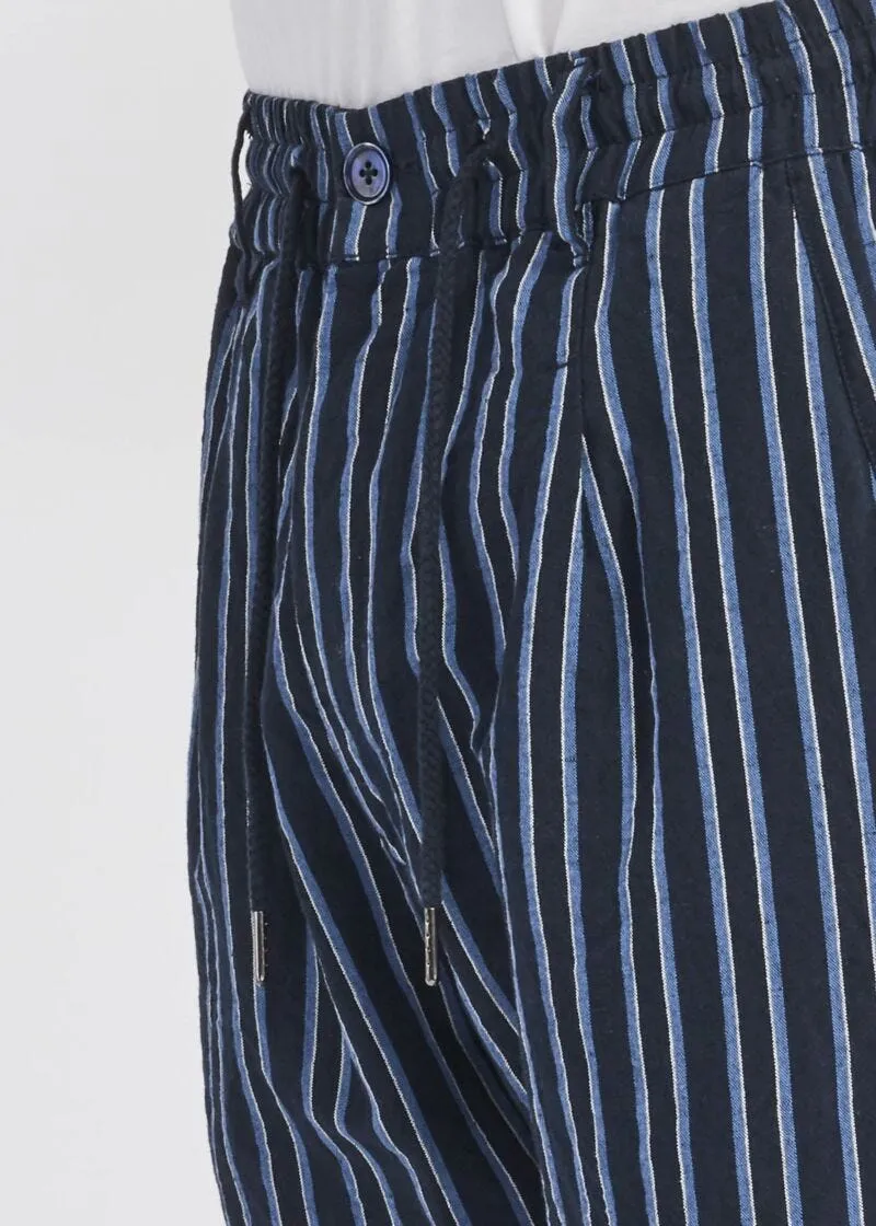 Pantaloni jogging gessati