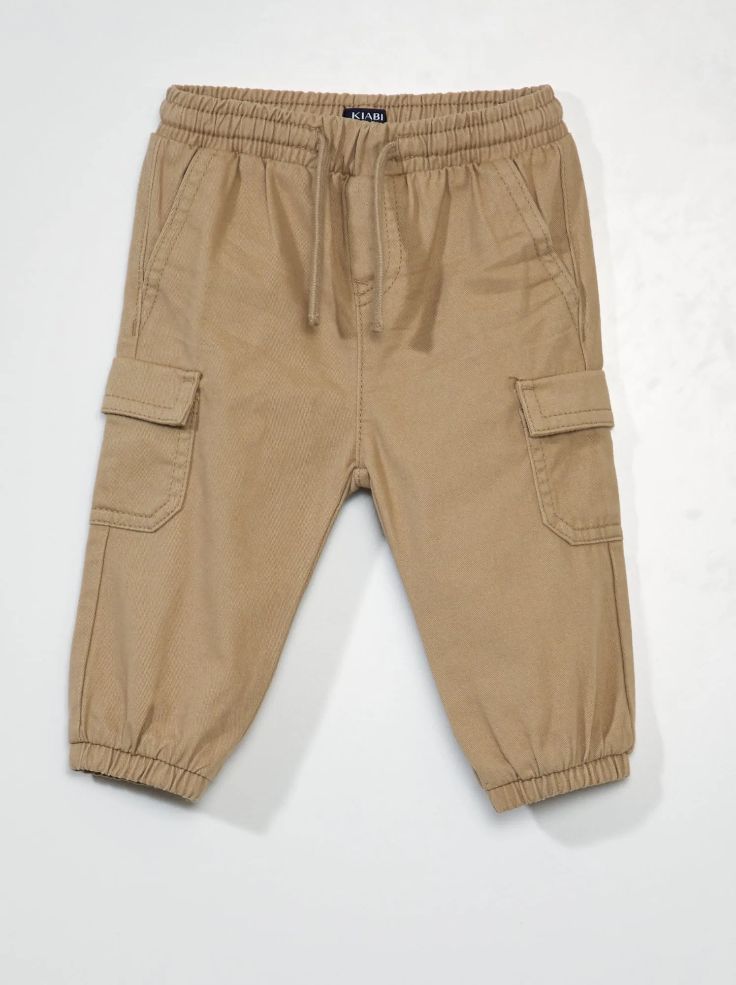 Pantaloni jogpant tinta unita - BEIGE