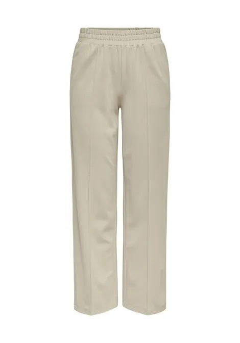 Pantaloni palazzo donna in tessuto elasticizzato