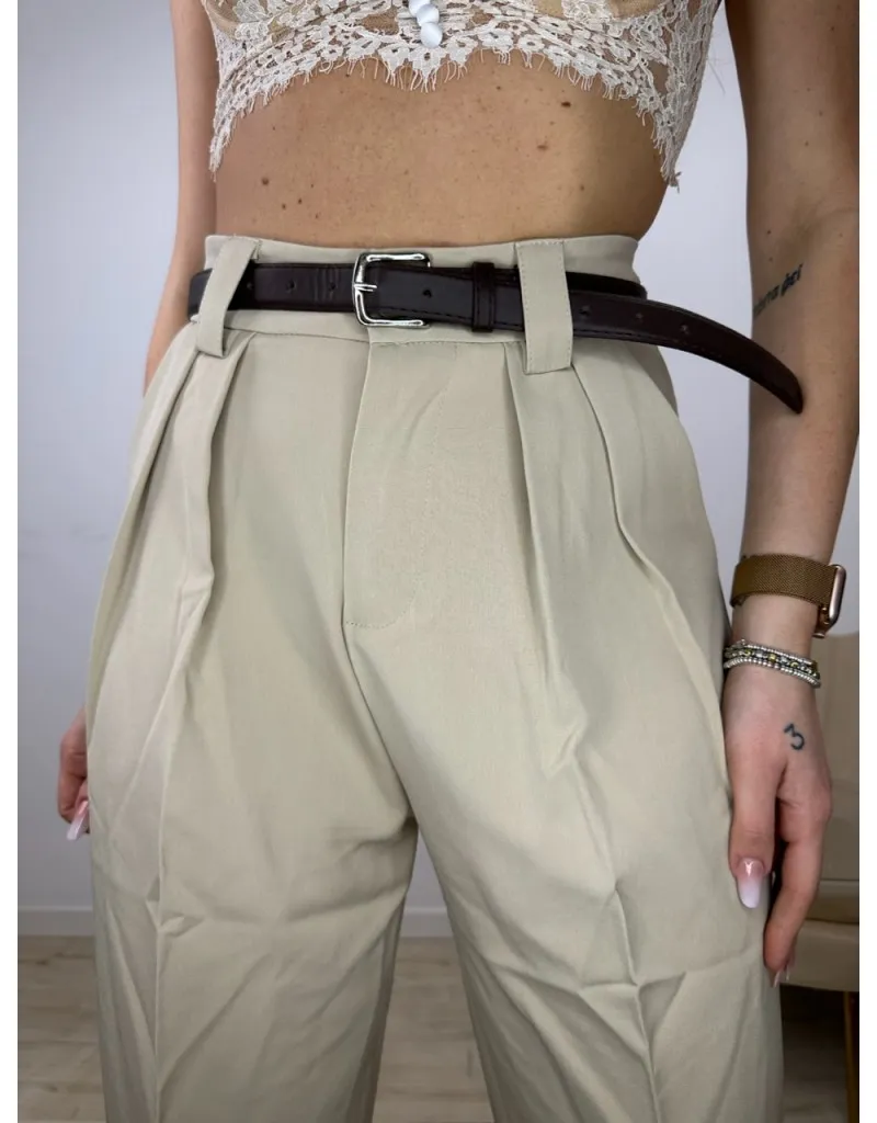 PANTALONI SERY BEIGE