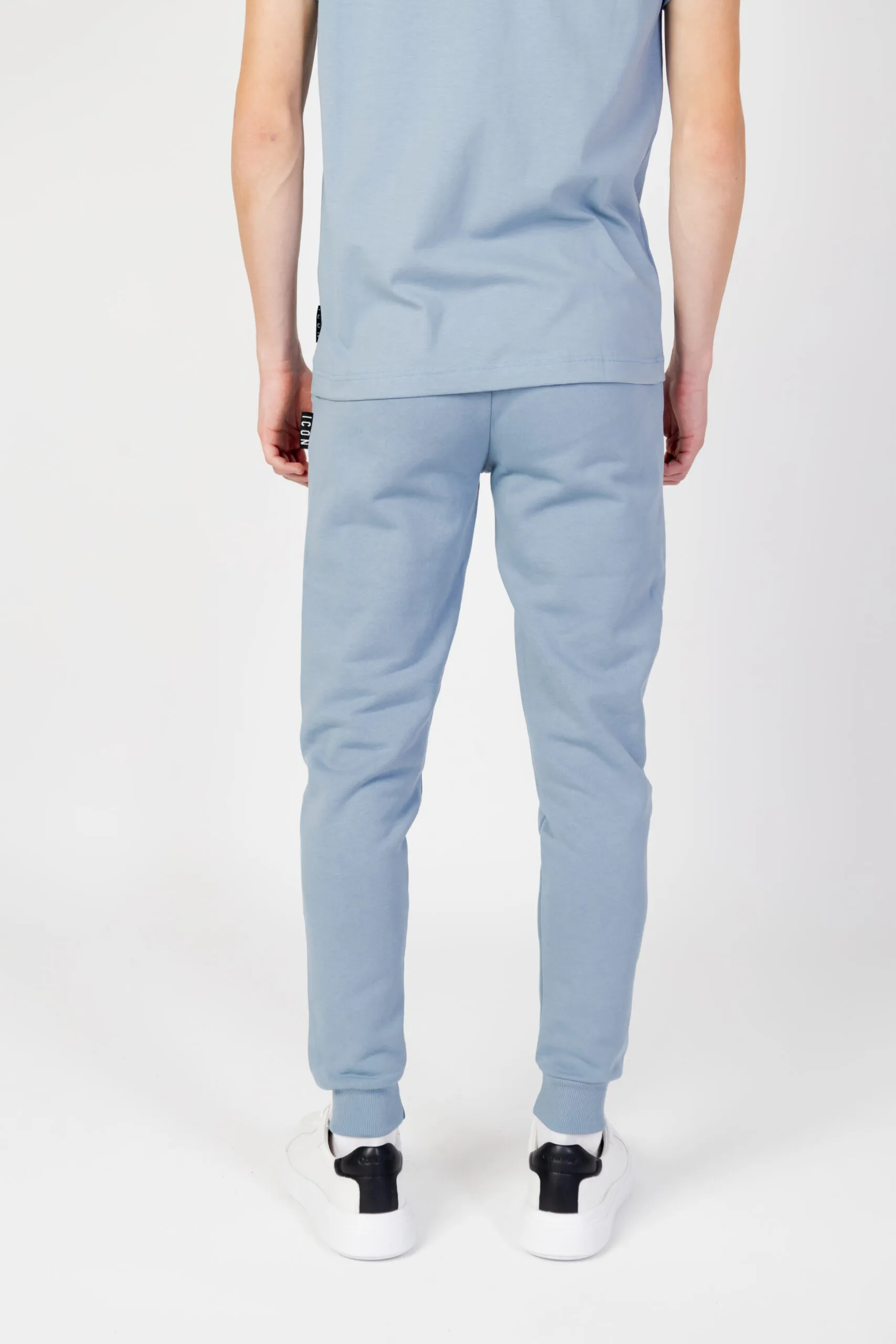 Pantaloni sportivi Icon logo Celeste