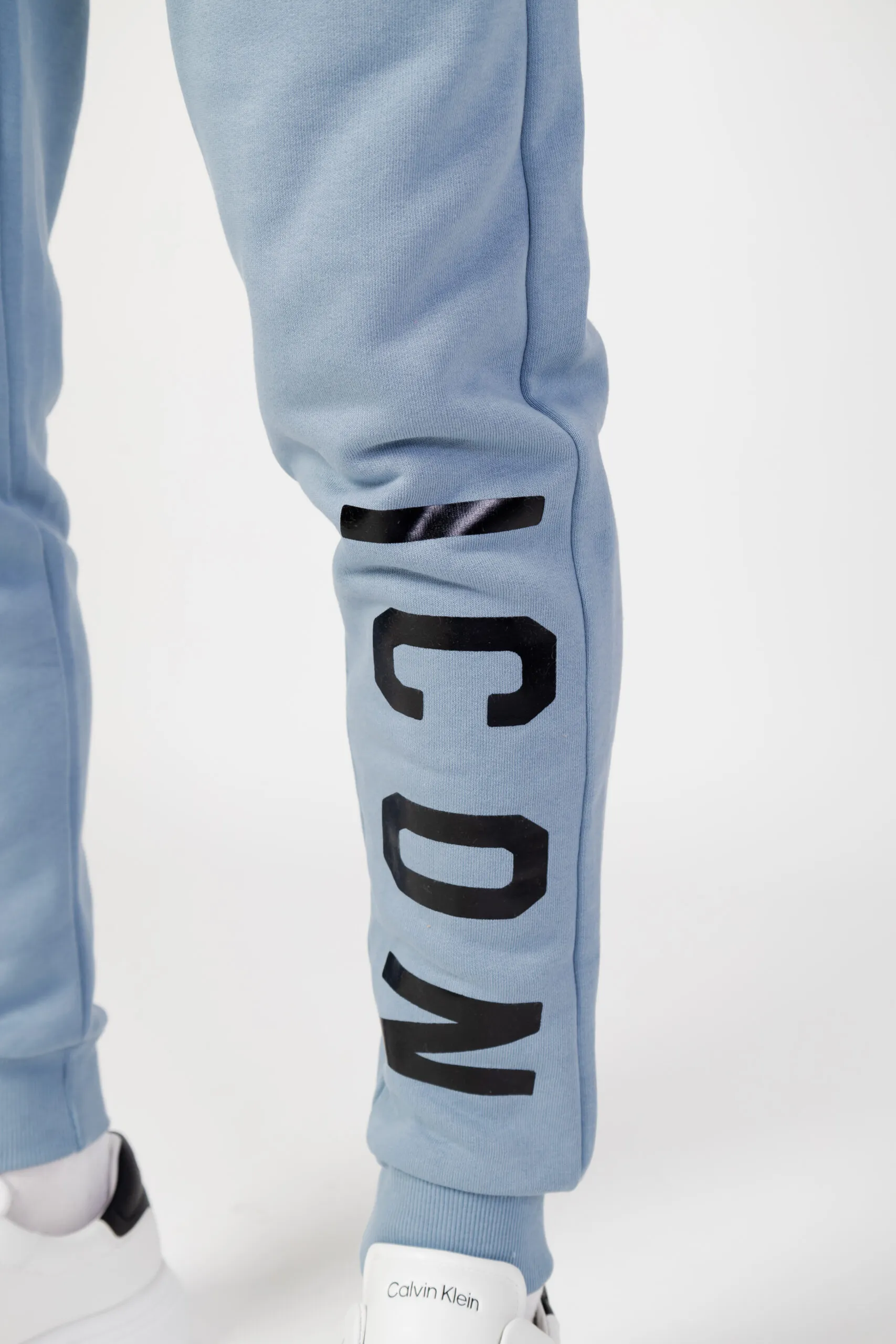 Pantaloni sportivi Icon logo Celeste