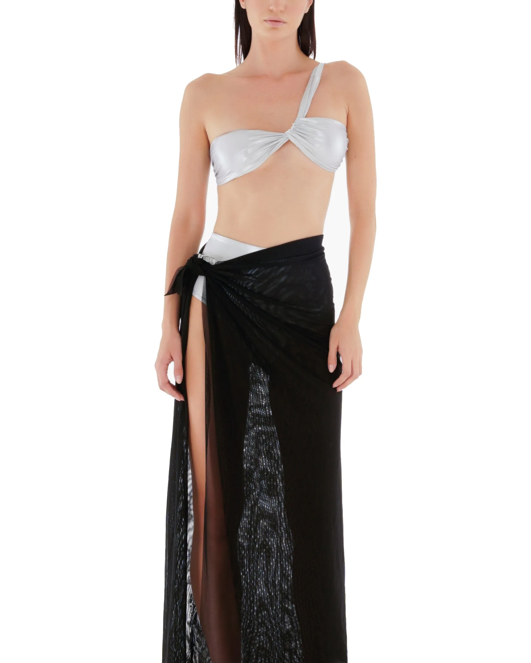 Pareo Alexandra mesh nero