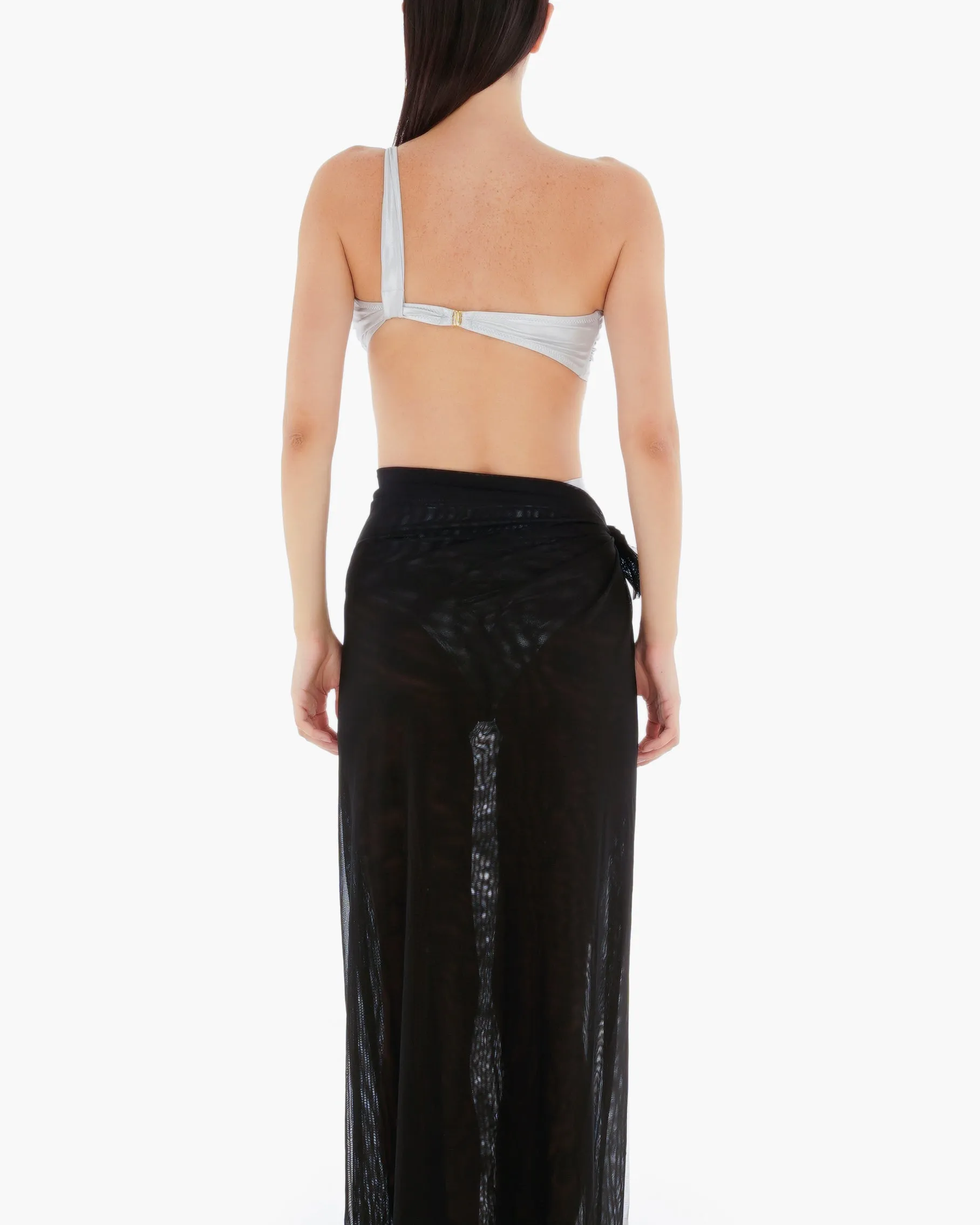 Pareo Alexandra mesh nero