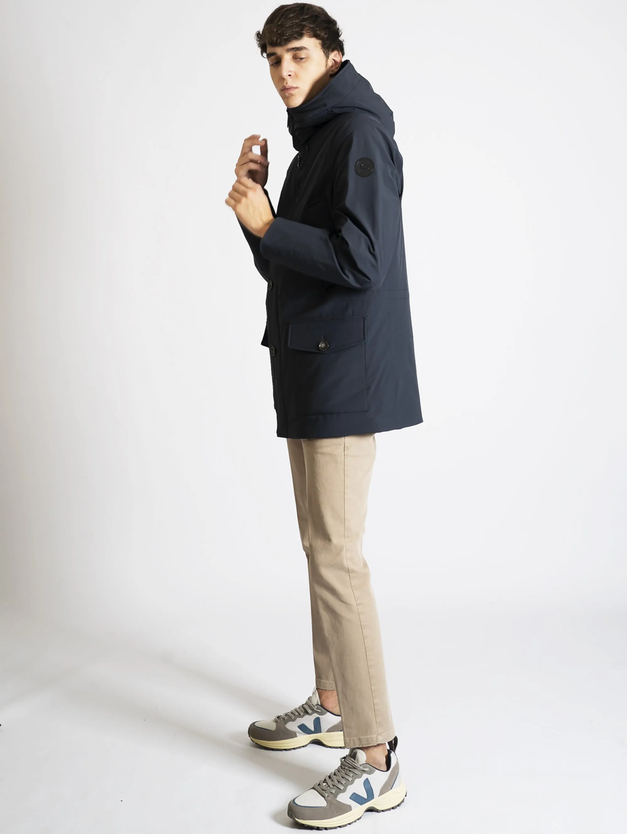 Parka Arctic Stretch Blu