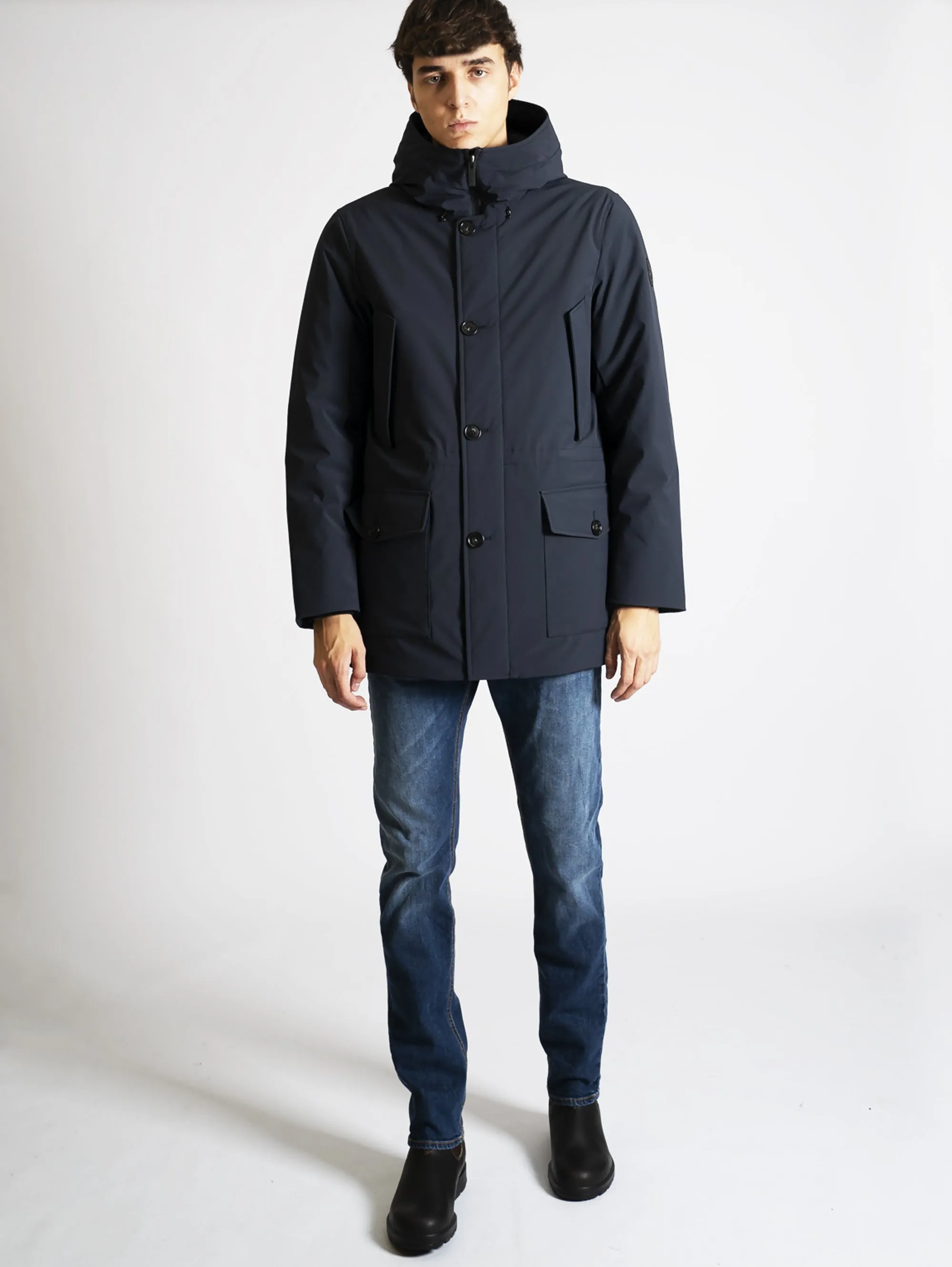Parka Arctic Stretch Blu