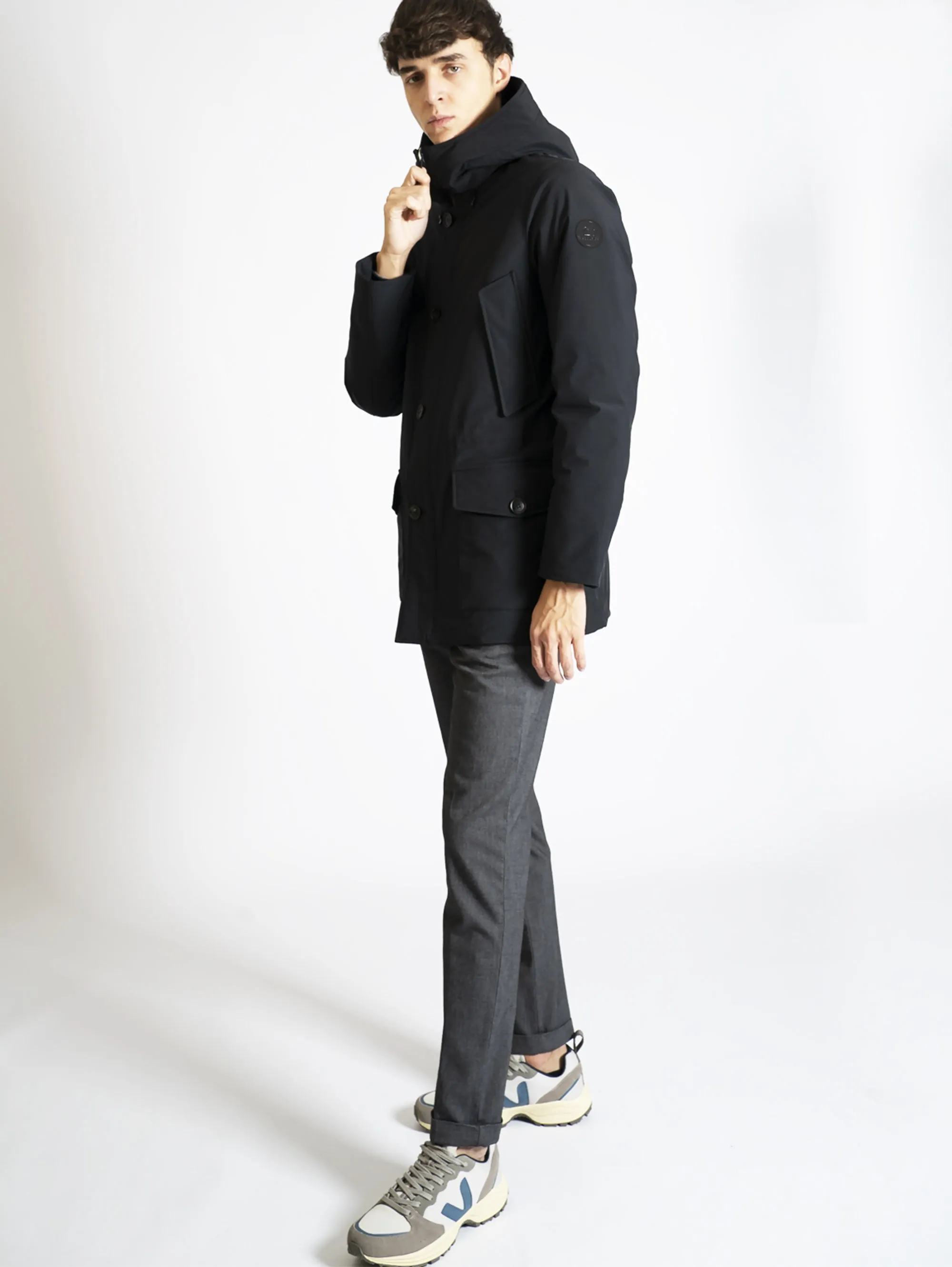 Parka Arctic Stretch Nero