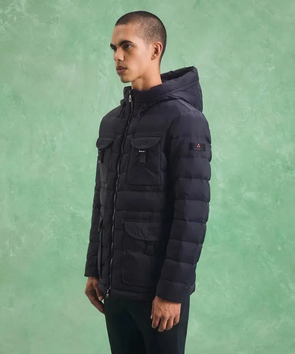 Peuterey - TIPEKA KNC FIELD JACKET IN TESSUTO SUPER LEGGERO, Blu Grafite