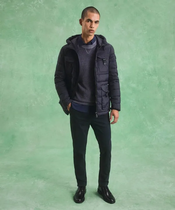 Peuterey - TIPEKA KNC FIELD JACKET IN TESSUTO SUPER LEGGERO, Blu Grafite