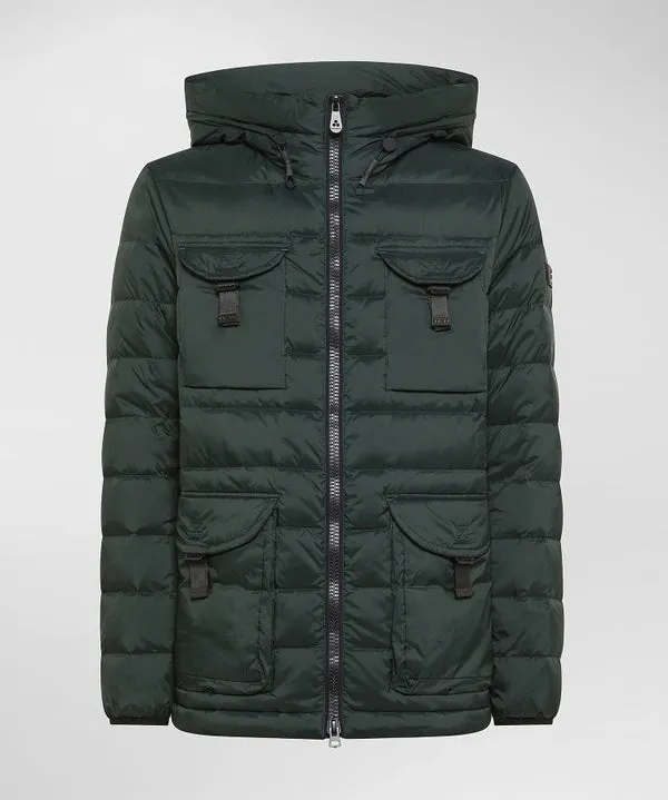 Peuterey - TIPEKA KNC FIELD JACKET IN TESSUTO SUPER LEGGERO, Verde Foresta