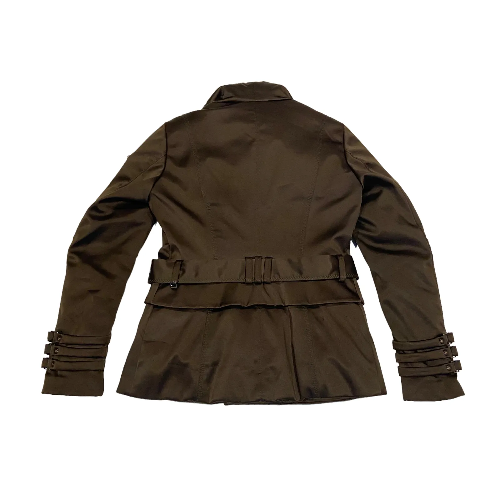 Peuterey Women's Padded Jacket | Vintage High End Designer Puffer Coat Brown VTG