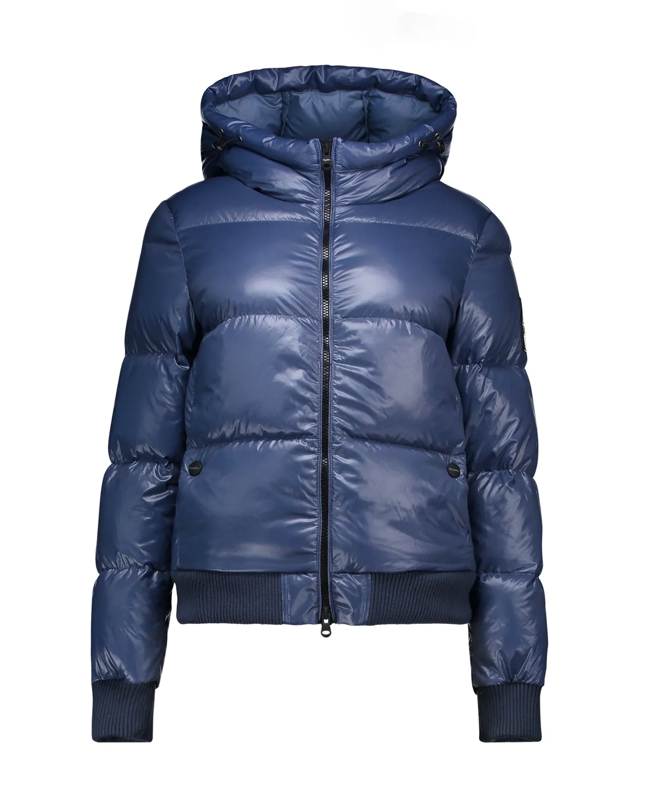 Piumino Alika imbottito blu