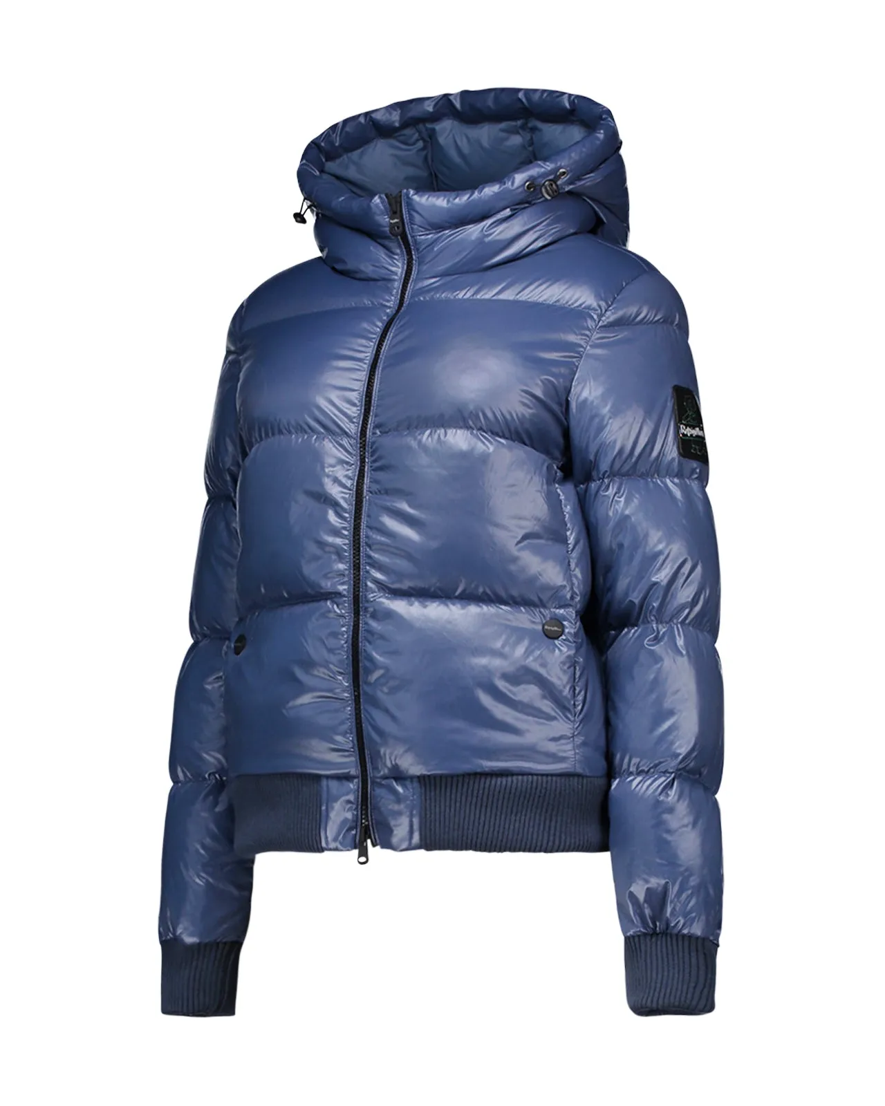 Piumino Alika imbottito blu