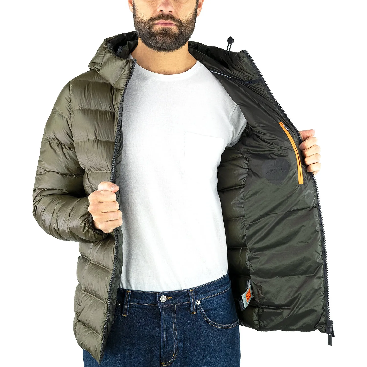Piumino RRD SupeRRDuck! 7 Hood Jkt Verde Militare