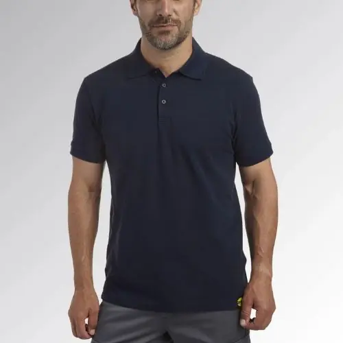 POLO DIADORA MC ATLAR ORGANIC CLASSIC BLUE XXL