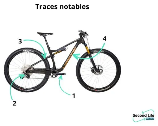 Prodotto ricondizionato - Lapierre XRM 75th Shimano Deore XT 12V 29' Mountain Bike Grigio Antracite/Oro 2023