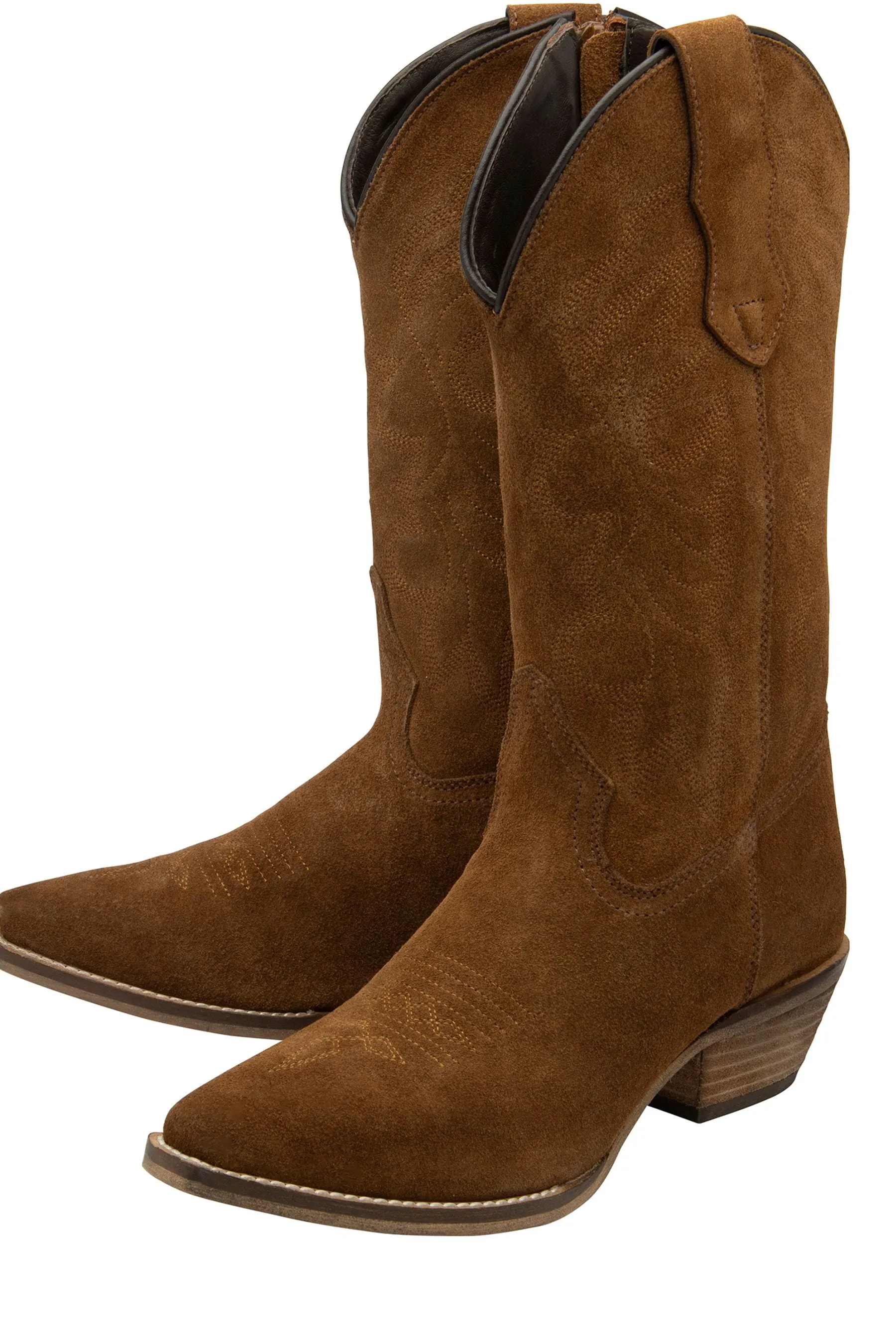 Ravel - Stivali western in pelle stile cowboy