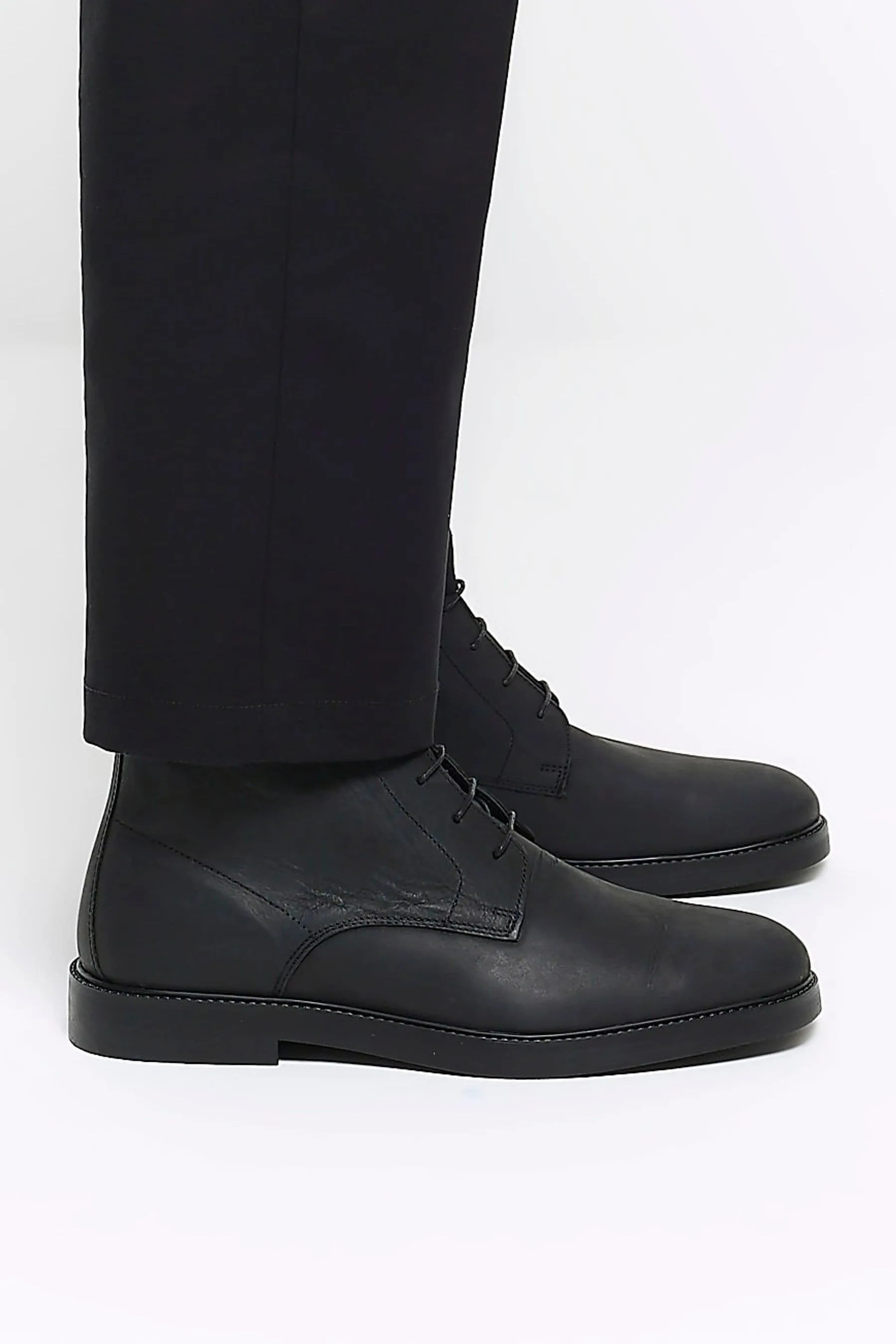 River Island - Stivali chukka casual in pelle