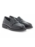 Scarpa bassa Ash WHISPER STUDS in spazzolato nero