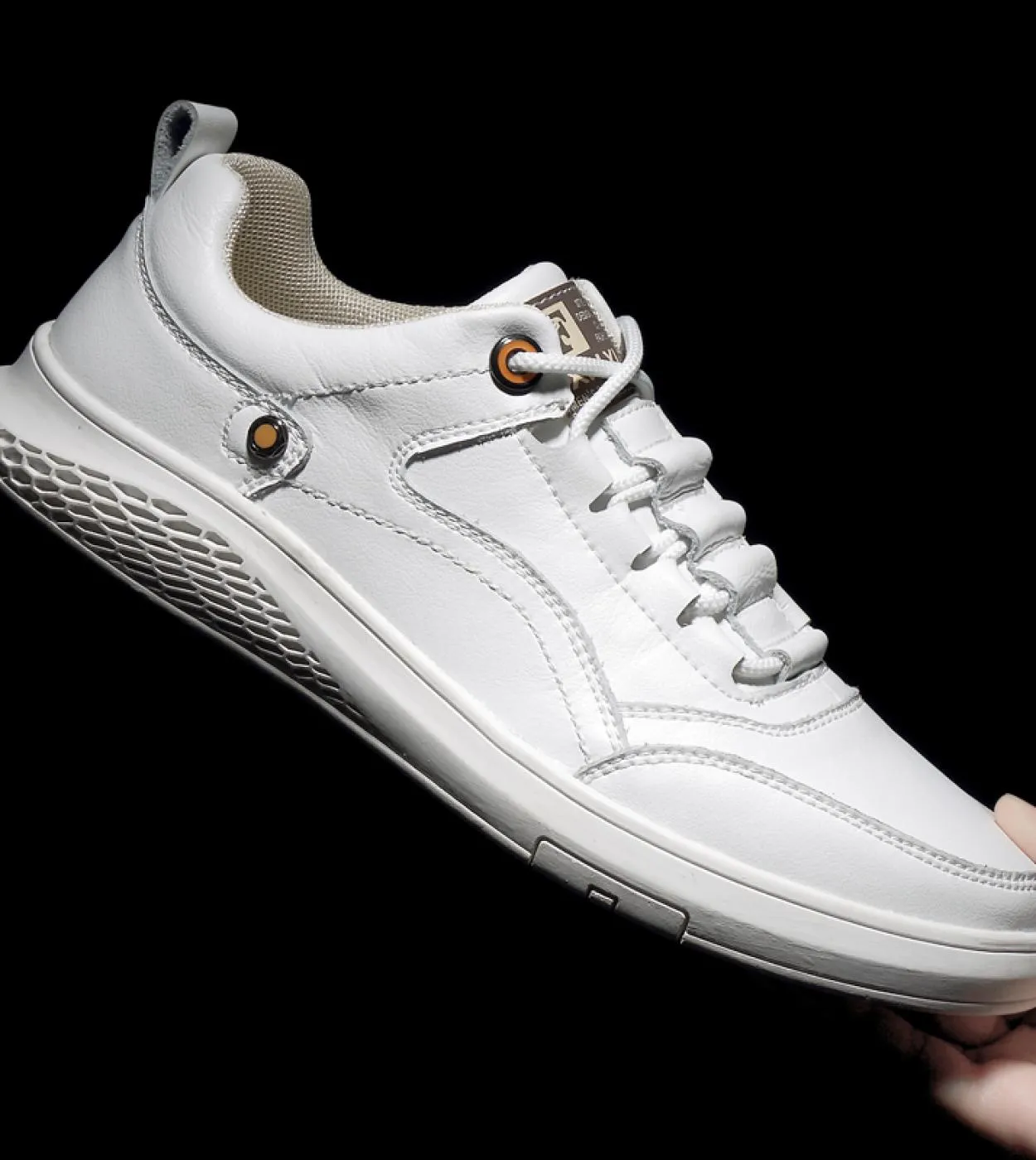 Scarpe da arrampicata di lusso da uomo in pelle casual stile britannico con lacci punta arrotondata scarpe classiche da uomo tra