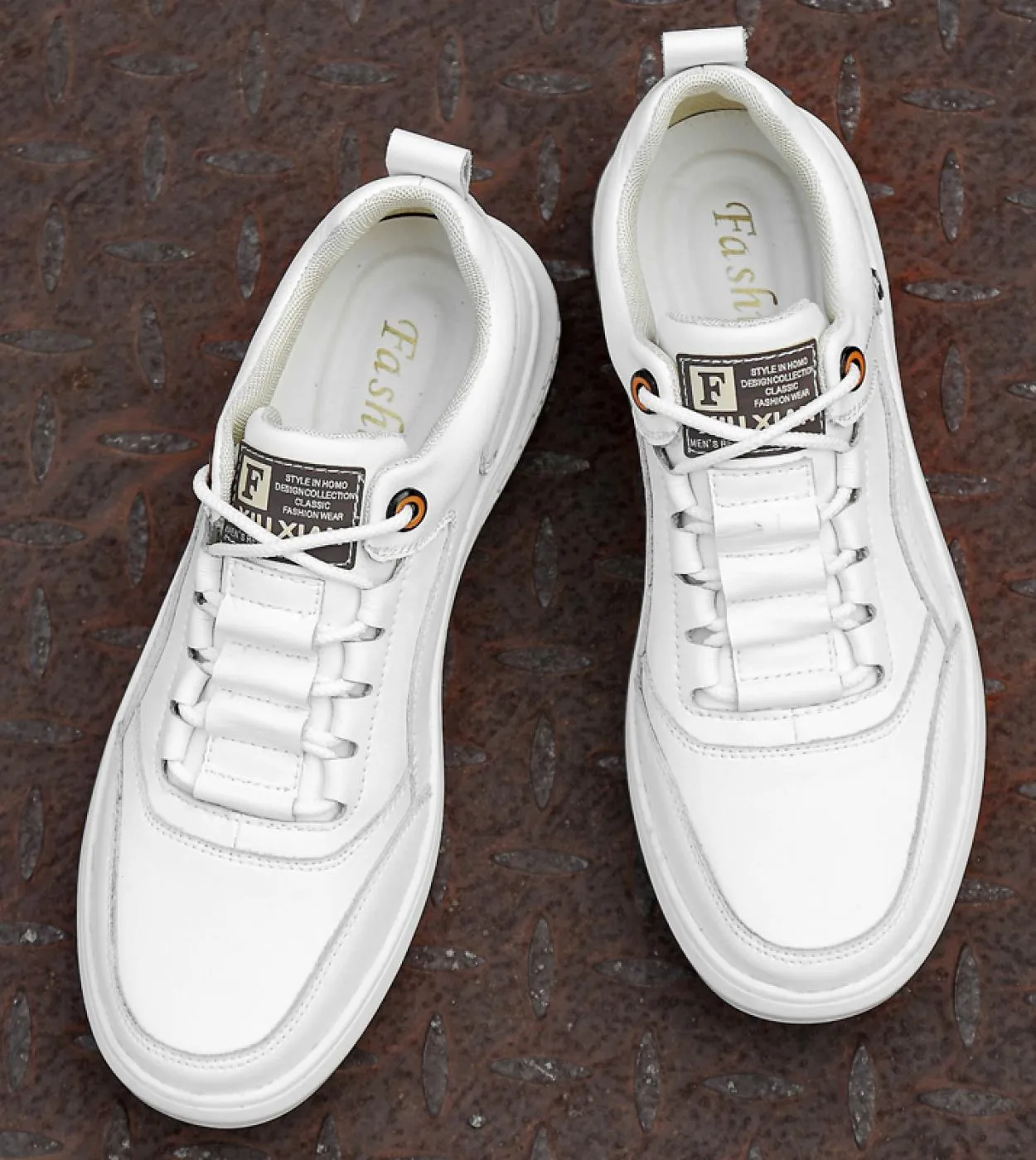 Scarpe da arrampicata di lusso da uomo in pelle casual stile britannico con lacci punta arrotondata scarpe classiche da uomo tra