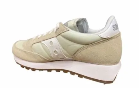 Scarpe Donna Saucony Jazz Original Vintage S60368 93 Beige