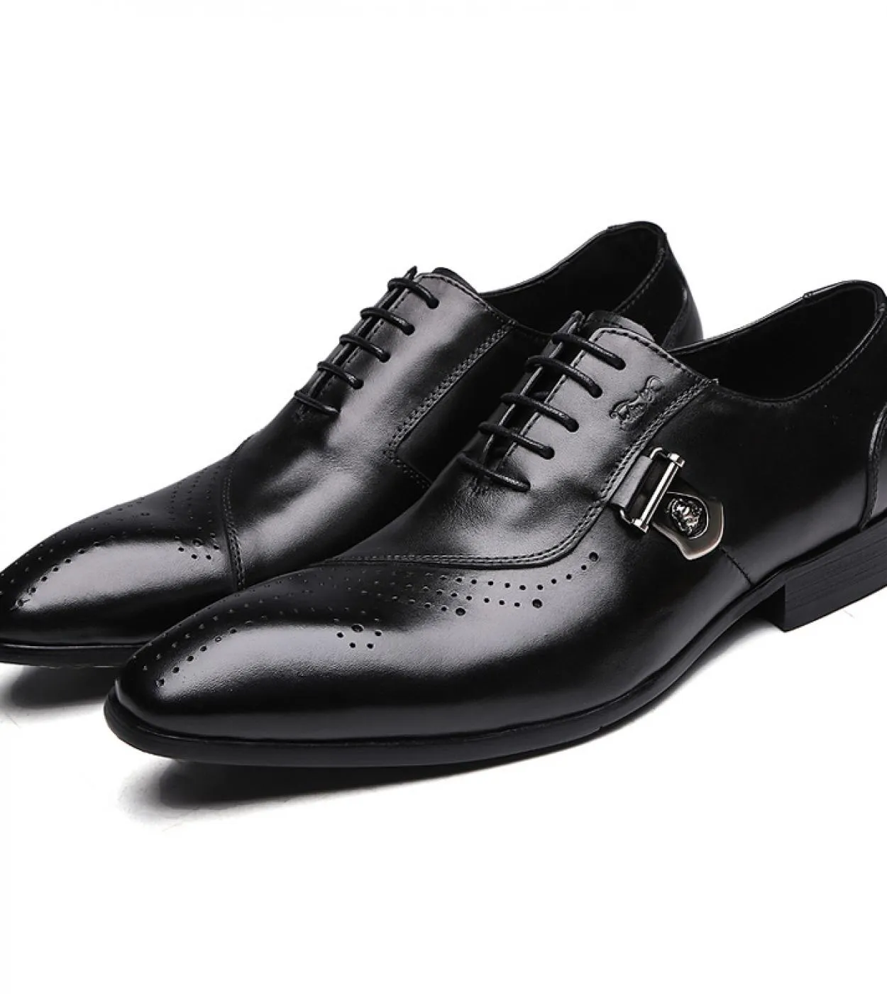 Scarpe marroni casuali da lavoro Scarpe in pelle Felix Chu Nomal Scarpe in pelle italiana
