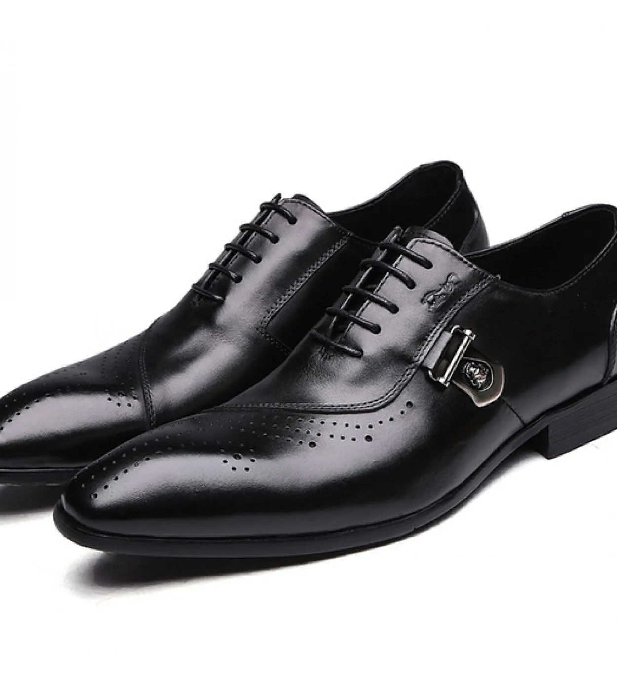 Scarpe marroni casuali da lavoro Scarpe in pelle Felix Chu Nomal Scarpe in pelle italiana