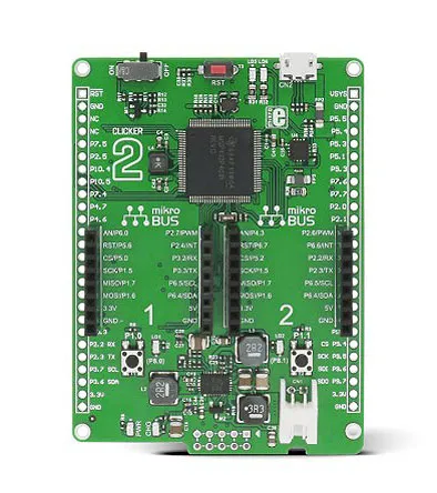 Scheda aggiuntiva Clicker 2 MSP432 MikroElektronika, CPU ARM Cortex M4