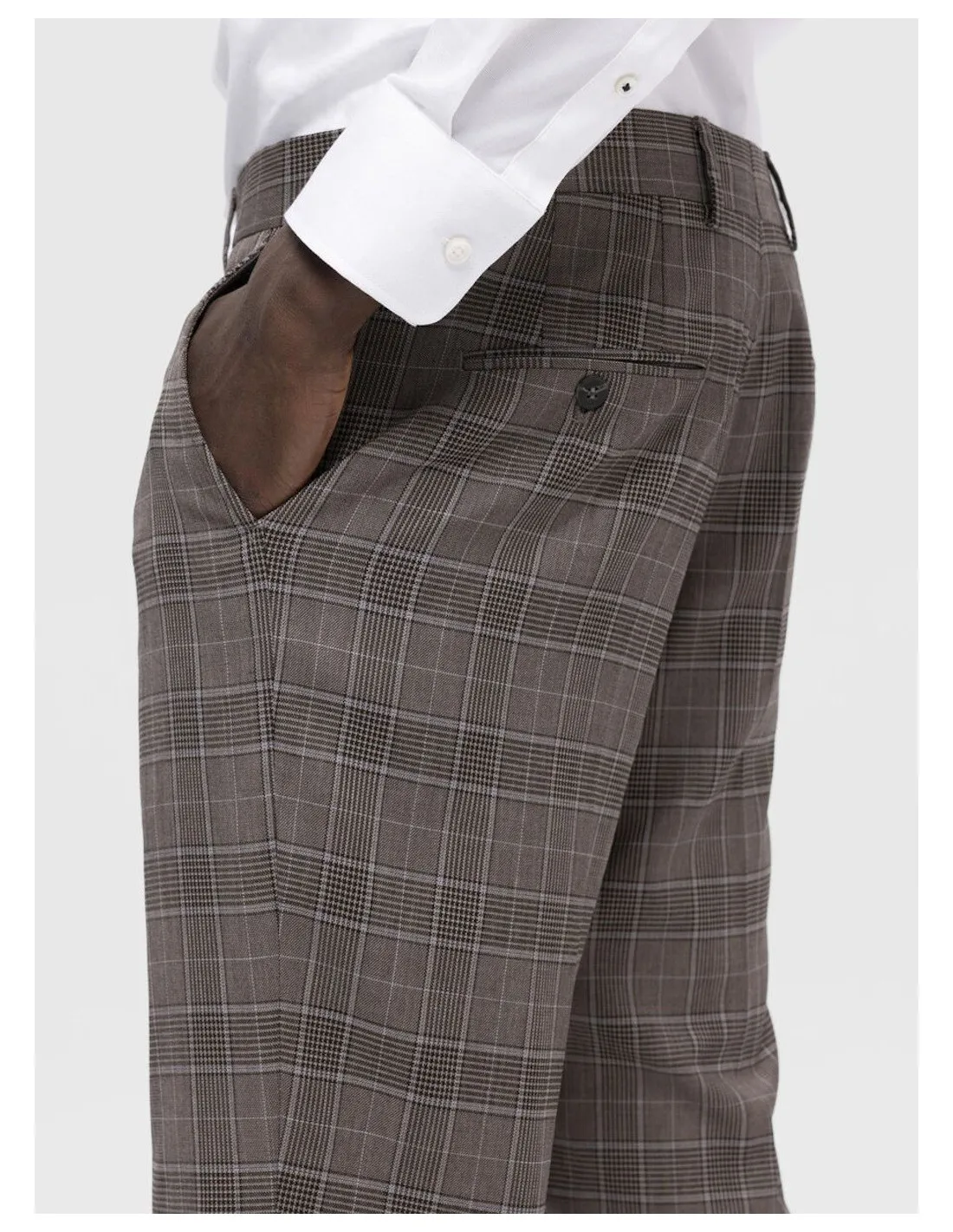 SELECTED PANTALONI UOMO,SLHSLIM-NEIL BROWN BLUE CH