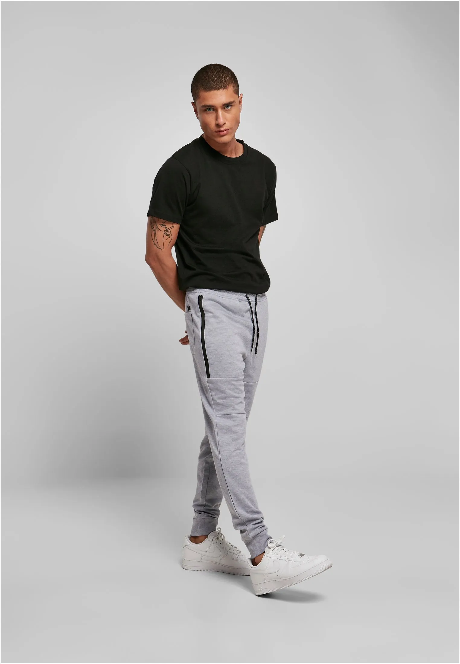 SIDE ZIPPER TECH JOGGER - Pantaloni sportivi
