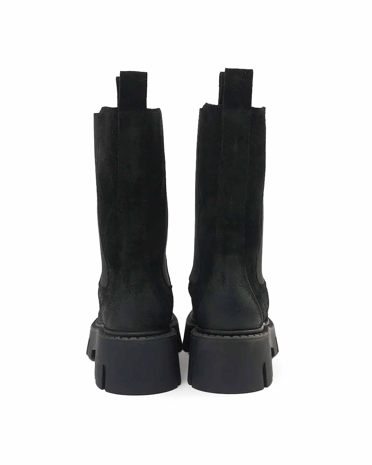 Stivale chelsea CPH139 suede nero