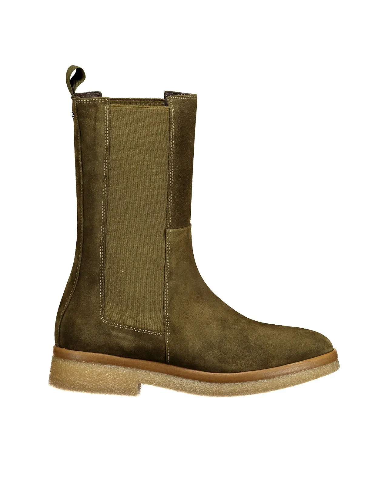 Stivaletto Chelsea Africa verde kaki