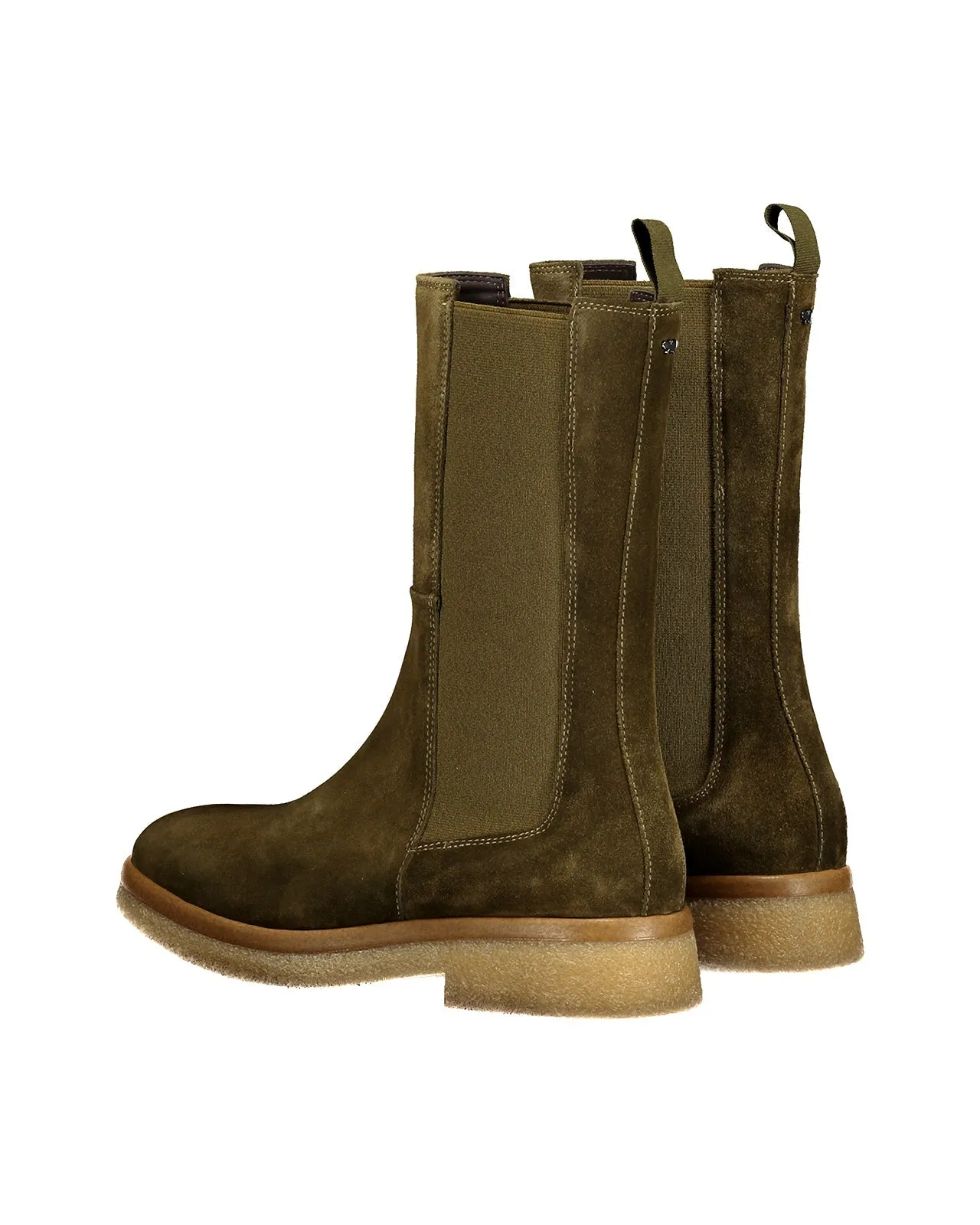 Stivaletto Chelsea Africa verde kaki