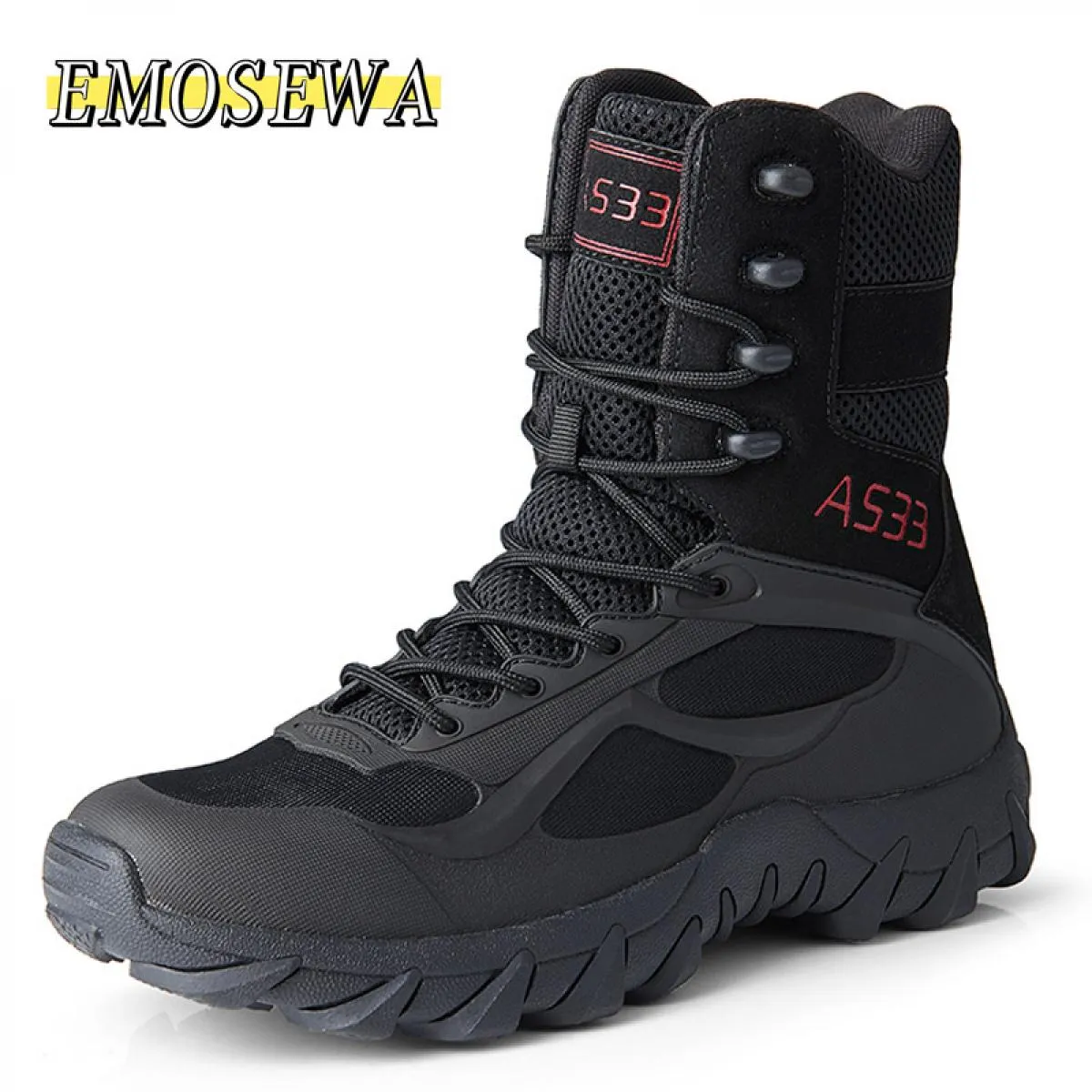Stivali da combattimento dell'esercito della forza speciale Stivali delle forze speciali da uomo Stivali militari Scarpe da uomo