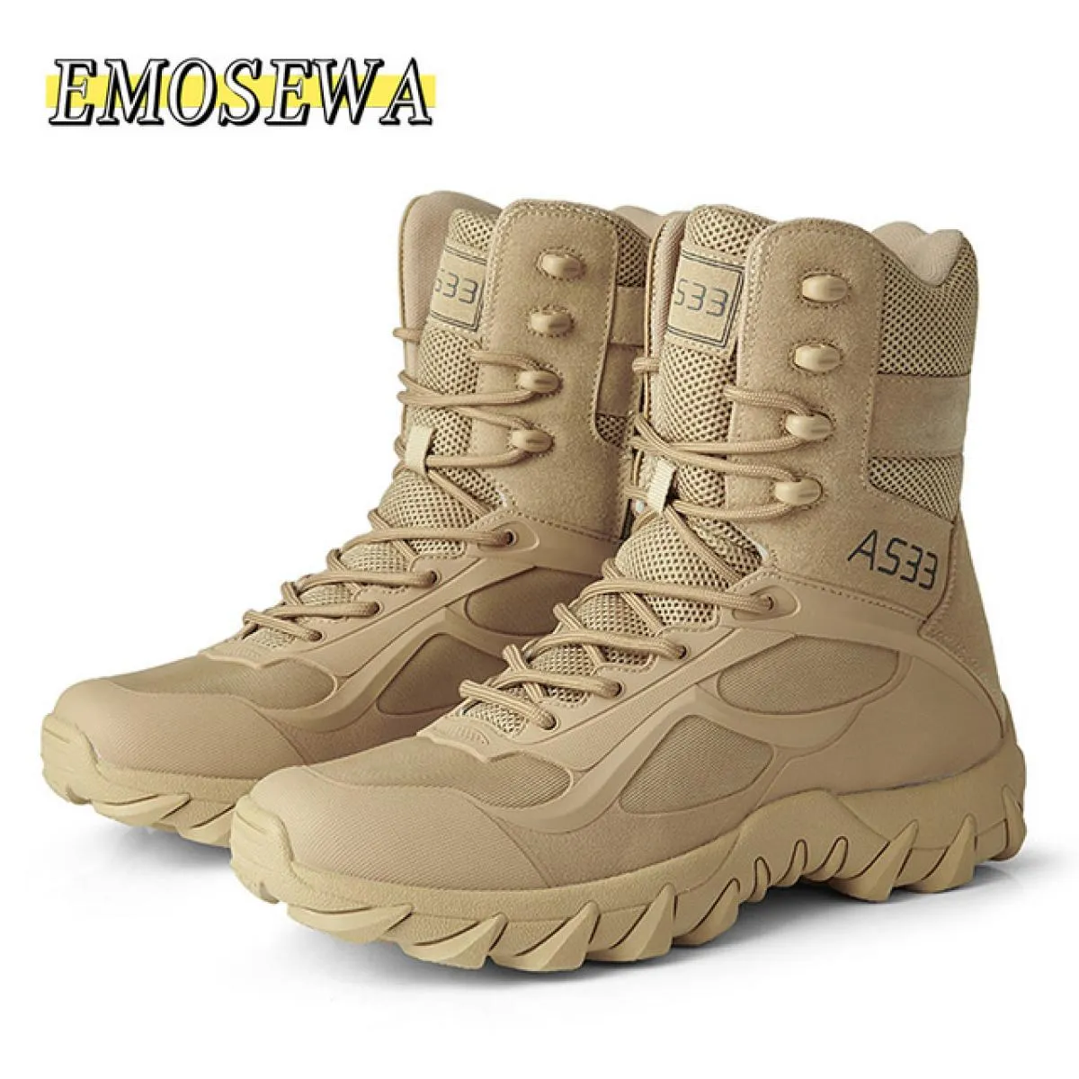 Stivali da combattimento dell'esercito della forza speciale Stivali delle forze speciali da uomo Stivali militari Scarpe da uomo