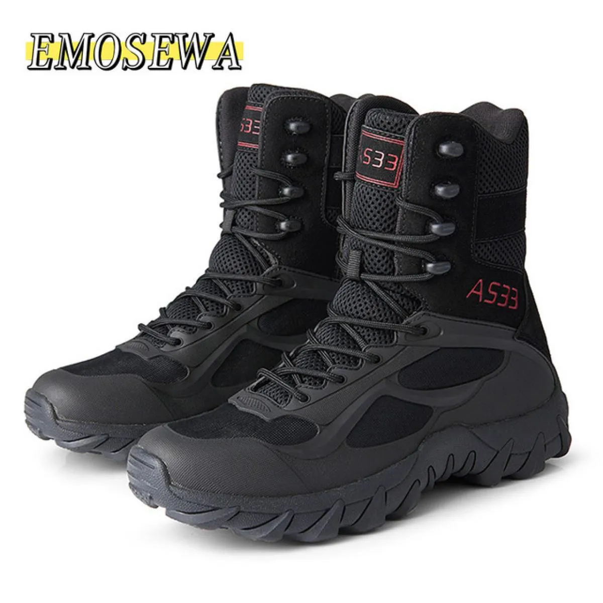 Stivali da combattimento dell'esercito della forza speciale Stivali delle forze speciali da uomo Stivali militari Scarpe da uomo