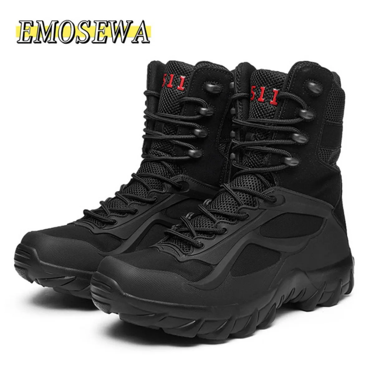 Stivali da combattimento dell'esercito della forza speciale Stivali delle forze speciali da uomo Stivali militari Scarpe da uomo
