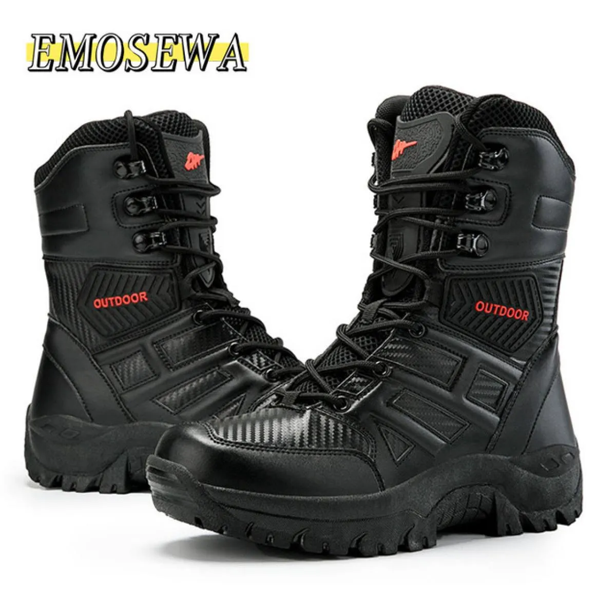 Stivali da combattimento dell'esercito della forza speciale Stivali delle forze speciali da uomo Stivali militari Scarpe da uomo