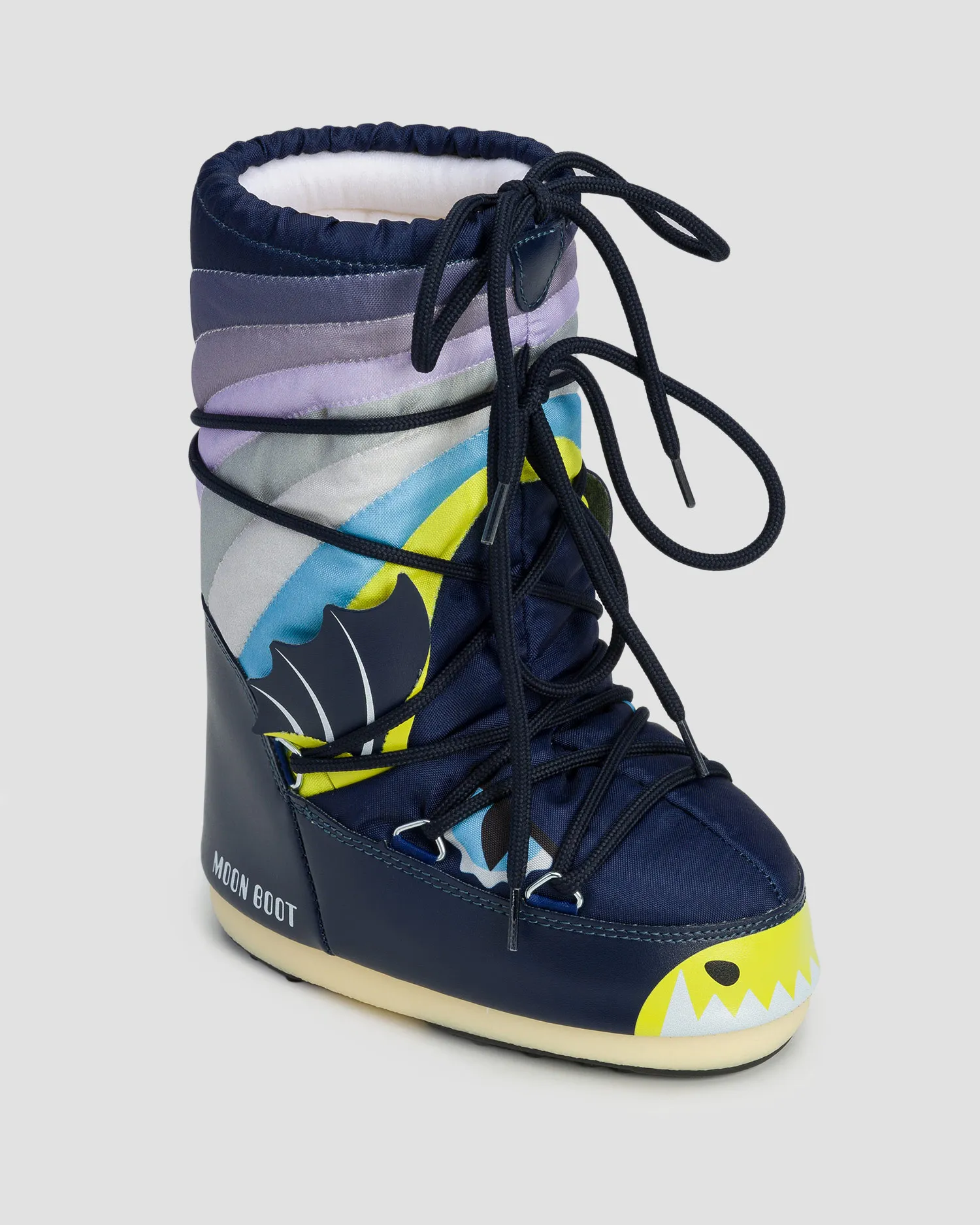 Stivali da neve blu scuro da bambino Moon Boot Icon Dragon 80D3400280JR-fv21