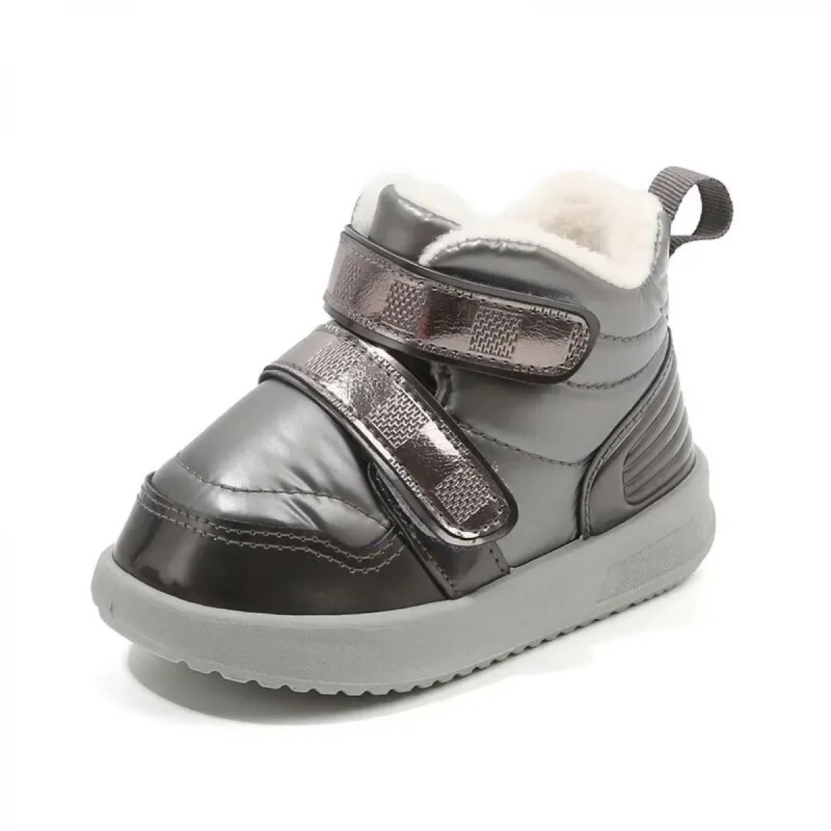 Stivali per bambini nuove scarpe invernali in cotone 2024 ragazzi ragazze moda addensare stivali da neve caldi sneakers per bamb